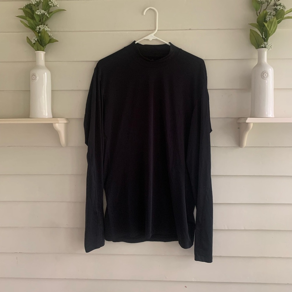 Tommie Copper Black Long Sleeve Cool Copper Shirt Men’s Size Large